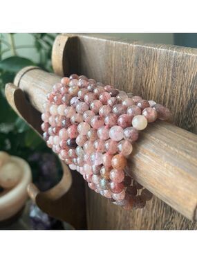 Strawberry Quartz Bracelet